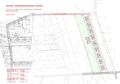 działka na sprzedaż - Warszawa, Wilanów, Zamość, Zakamarek